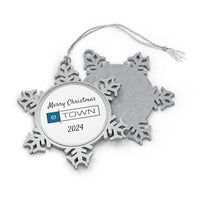 eTown Merry Christmas 2024 Ornament
